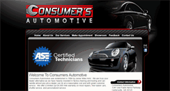 Desktop Screenshot of consumersautorepair.com